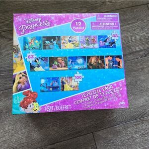Disney princess 12 pack puzzle set